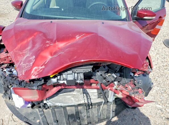 1FADP3F22HL327247 2017 FORD FOCUS Red Rear interior view
