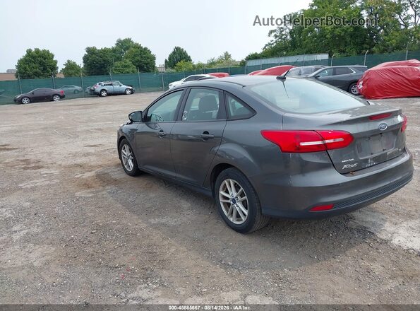 1FADP3F22JL250210 2018 FORD FOCUS Gray Tył lewy