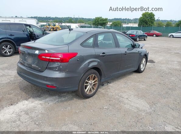 1FADP3F22JL250210 2018 FORD FOCUS Gray Tył prawy