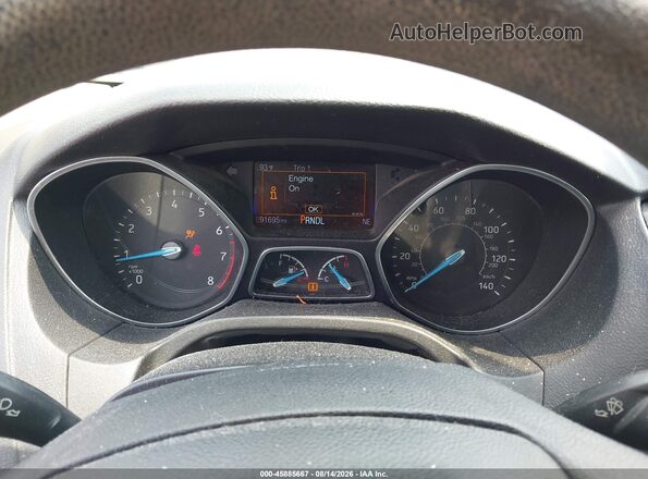 1FADP3F22JL250210 2018 FORD FOCUS Gray Widok tylnych siedzeń