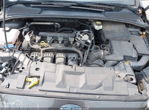 1FADP3F22JL250210 2018 FORD FOCUS Gray Widok z tyłu