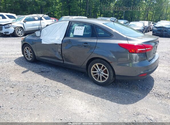 1FADP3F22JL257688 2018 FORD FOCUS Gray Tył lewy