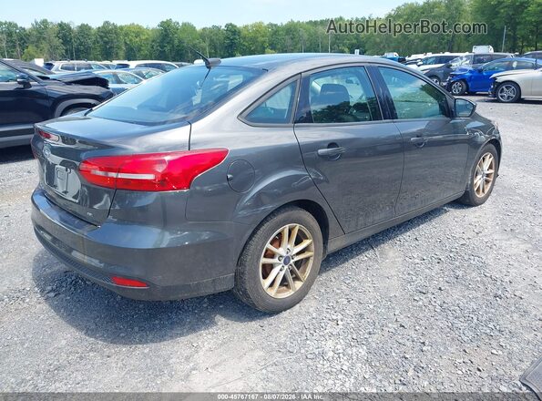 1FADP3F22JL257688 2018 FORD FOCUS Gray Tył prawy