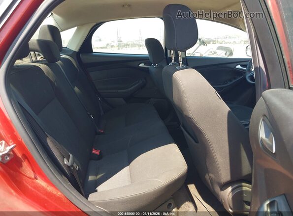1FADP3F22JL271106 2018 FORD FOCUS Red VIN კოდის სტიკერის ხედი