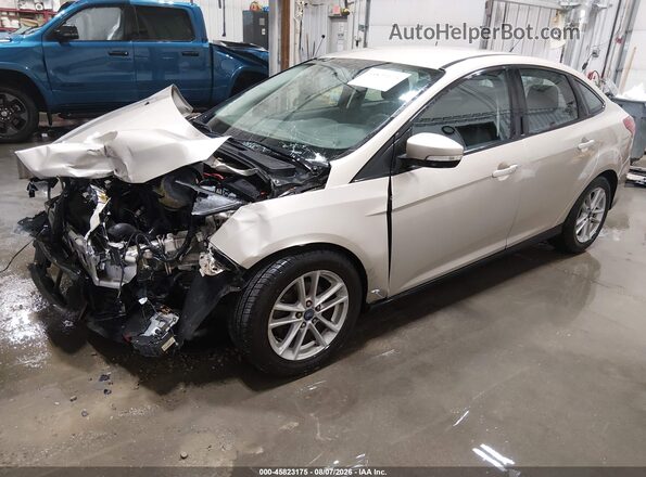 1FADP3F22JL279318 2018 FORD FOCUS Beige Front left