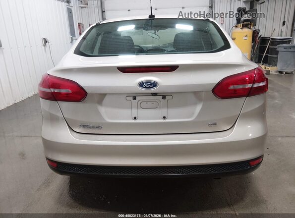1FADP3F22JL279318 2018 FORD FOCUS Beige 