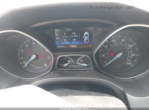 1FADP3F22JL315900 2018 FORD FOCUS Черный Вид задних сидений