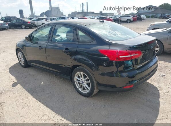 1FADP3F22JL315900 2018 FORD FOCUS Черный Задняя левая четверть