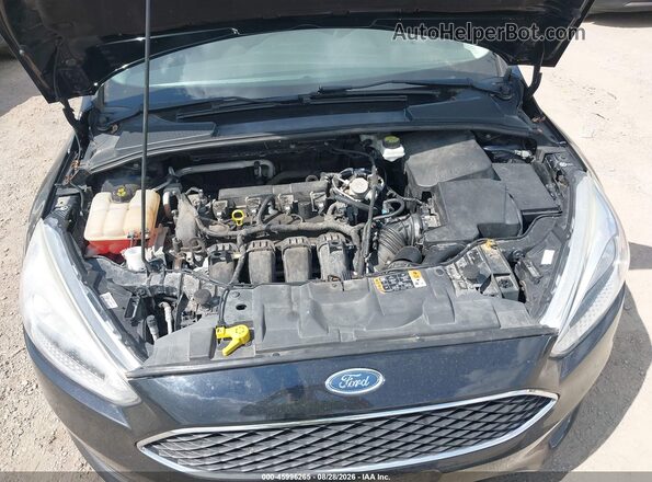 1FADP3F22JL315900 2018 FORD FOCUS Черный Вид сзади