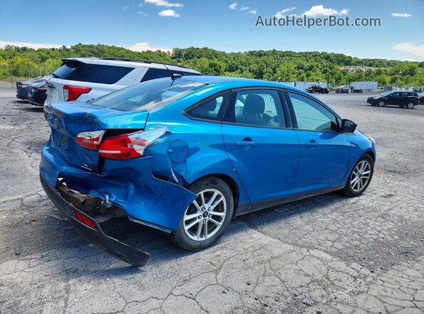 1FADP3F23GL220321 2016 FORD FOCUS Синий Задняя правая четверть