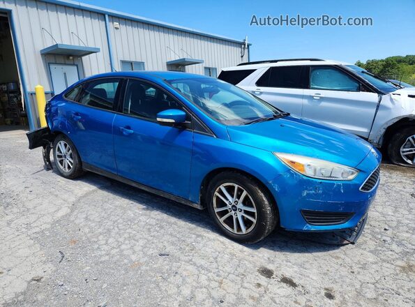 1FADP3F23GL220321 2016 FORD FOCUS Синий Передняя правая четверть
