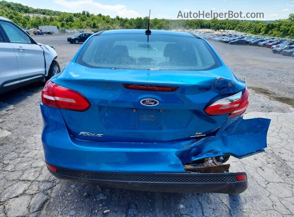 1FADP3F23GL220321 2016 FORD FOCUS Синий Вид сзади