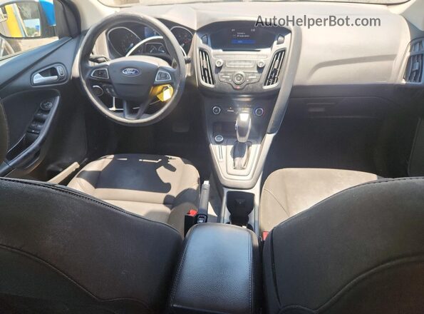 1FADP3F23GL220321 2016 FORD FOCUS Синий Вид панели приборов