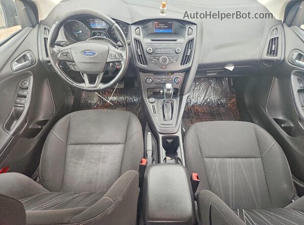 1FADP3F23GL225857 2016 FORD FOCUS Gray Widok deski rozdzielczej