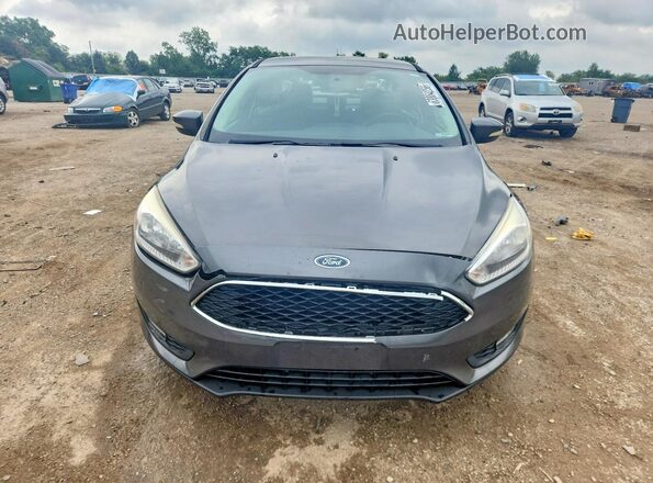 1FADP3F23GL225857 2016 FORD FOCUS Gray Widok z przodu