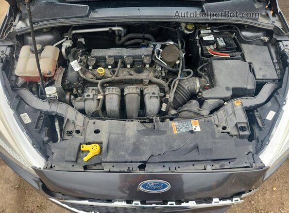 1FADP3F23GL225857 2016 FORD FOCUS Gray Widok wnętrza z tyłu