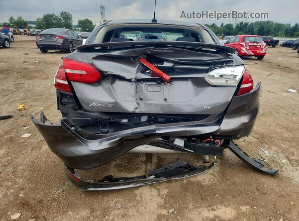 1FADP3F23GL225857 2016 FORD FOCUS Gray Widok z tyłu