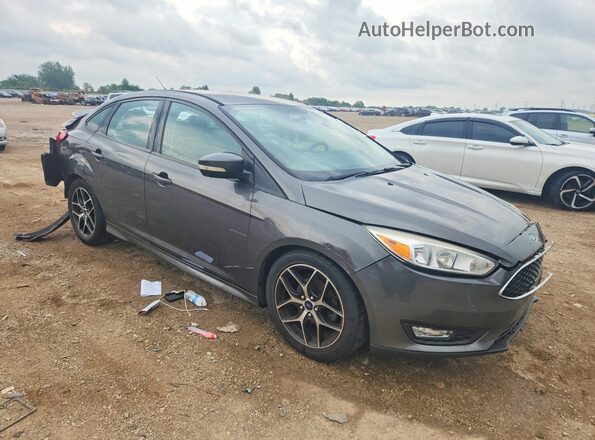 1FADP3F23GL225857 2016 FORD FOCUS Gray Przód prawy