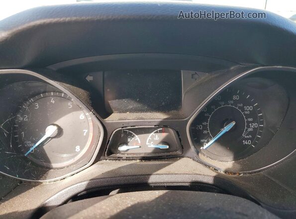 1FADP3F23GL241699 2016 FORD FOCUS White ხელსაწყოთა პანელის ხედი