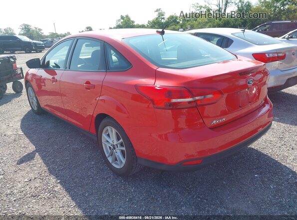 1FADP3F23GL251875 2016 FORD FOCUS Red უკანა მარცხენა