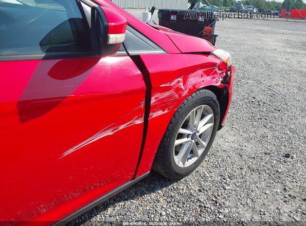 1FADP3F23GL251875 2016 FORD FOCUS Red ხელსაწყოთა პანელის ხედი
