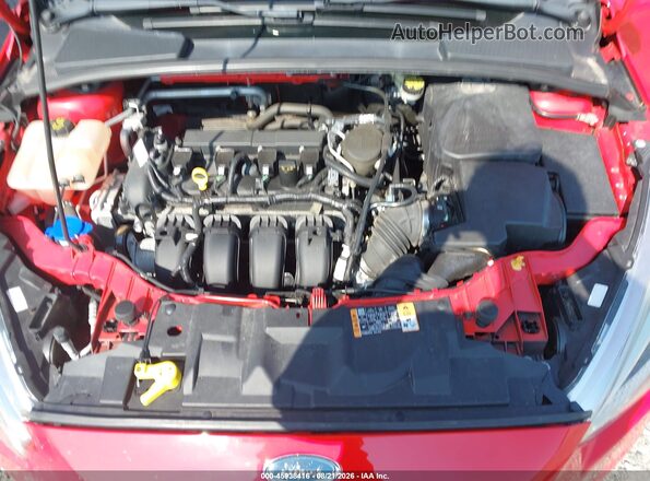 1FADP3F23GL251875 2016 FORD FOCUS Red უკანა ხედი