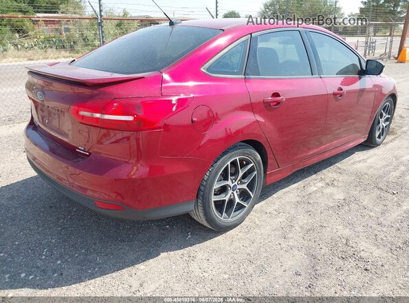 1FADP3F23GL297268 2016 FORD FOCUS Red Tył prawy