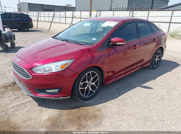 1FADP3F23GL297268 2016 FORD FOCUS Red Przód lewy