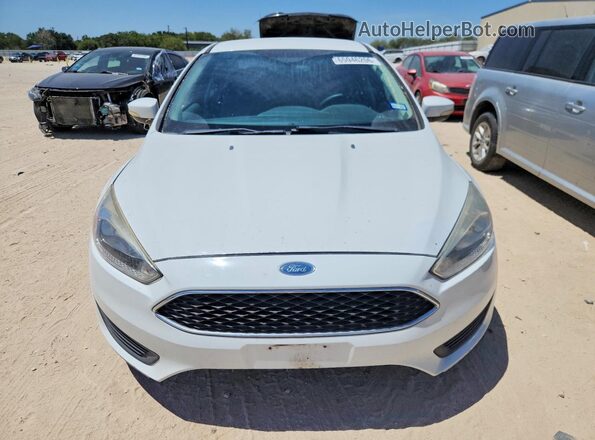 1FADP3F23GL351118 2016 FORD FOCUS Белый Вид спереди