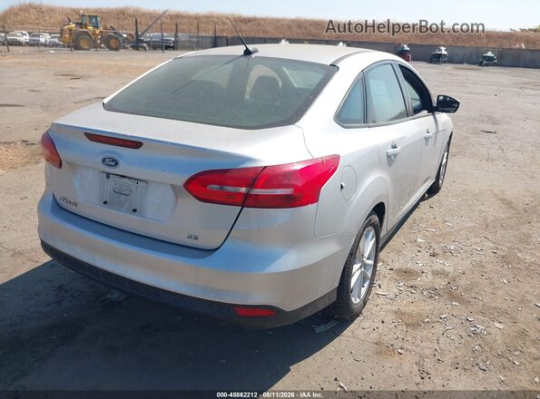 1FADP3F23GL352351 2016 FORD FOCUS Gray Rear right