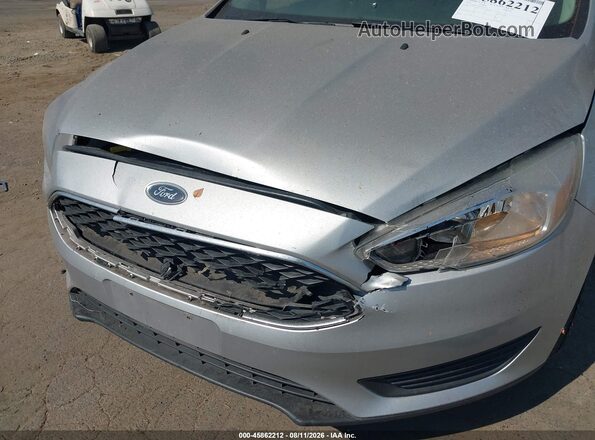 1FADP3F23GL352351 2016 FORD FOCUS Gray Front view