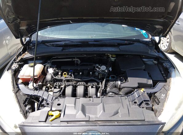 1FADP3F23GL363981 2016 FORD FOCUS Black Вид ззаду