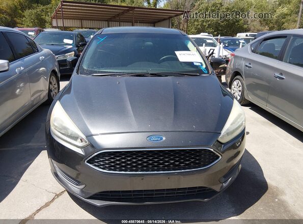 1FADP3F23GL363981 2016 FORD FOCUS Black Вид спереду