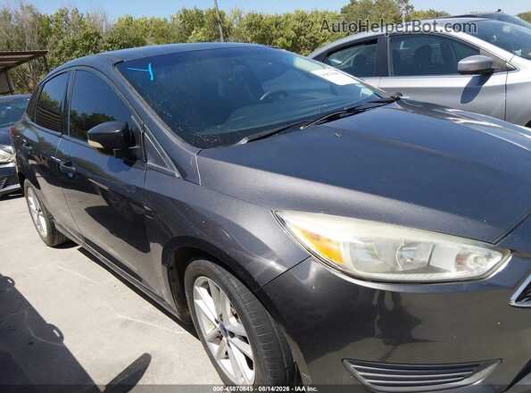 1FADP3F23GL363981 2016 FORD FOCUS Black Вид задньої частини салону