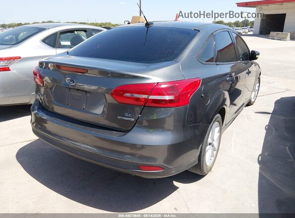 1FADP3F23GL363981 2016 FORD FOCUS Black Задня права чверть