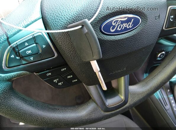 1FADP3F23GL363981 2016 FORD FOCUS Black Вид панелі приладів