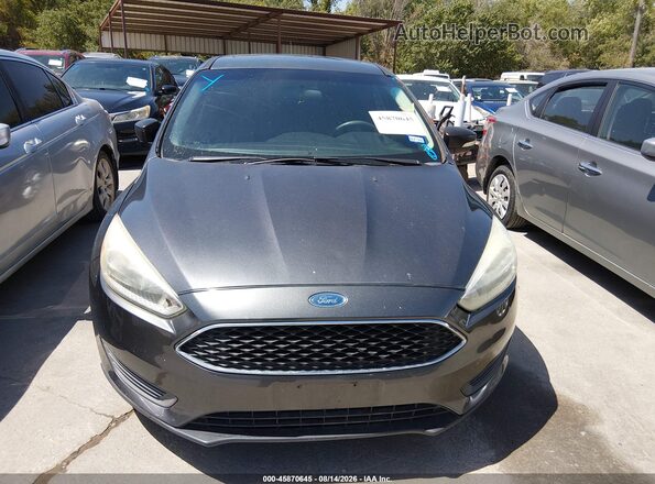 1FADP3F23GL363981 2016 FORD FOCUS Black Вид щитка приладів
