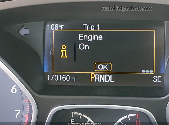 1FADP3F23GL363981 2016 FORD FOCUS Black 