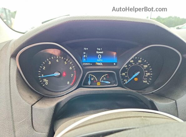 1FADP3F23GL381316 2016 FORD FOCUS Silver Սարքավորումների վահանակի տեսք