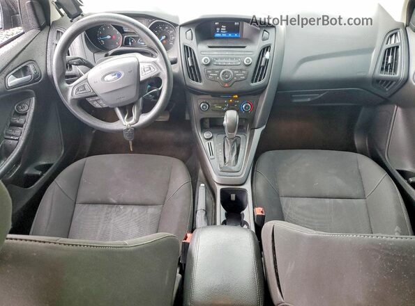 1FADP3F23HL267317 2017 FORD FOCUS Black Առջևի վահանակի տեսք