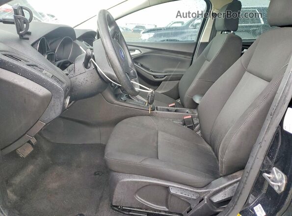 1FADP3F23HL267317 2017 FORD FOCUS Black Սալոնի դիմացի տեսք