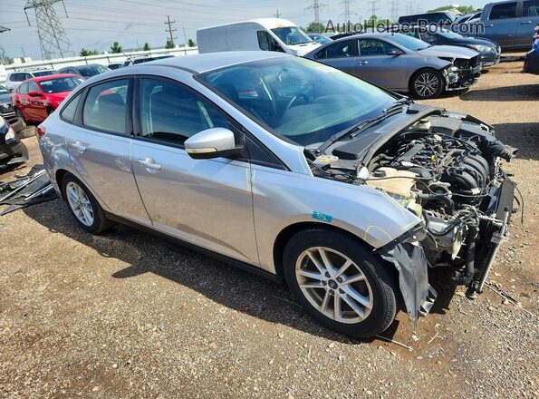 1FADP3F23HL294758 2017 FORD FOCUS Silver Delantero derecho