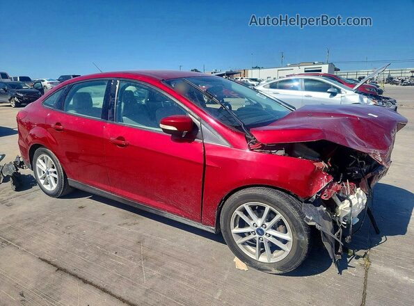 1FADP3F23HL295019 2017 FORD FOCUS Red Передня права чверть