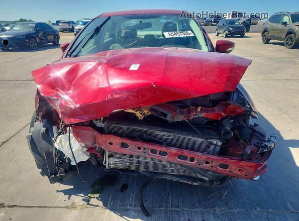 1FADP3F23HL295019 2017 FORD FOCUS Red Вид спереду