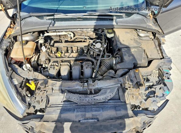 1FADP3F23HL304916 2017 FORD FOCUS Gray Vista interior trasera