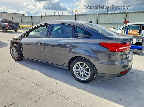 1FADP3F23HL304916 2017 FORD FOCUS Gray Trasero izquierdo