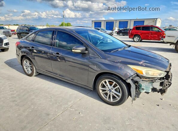 1FADP3F23HL304916 2017 FORD FOCUS Gray Delantero derecho