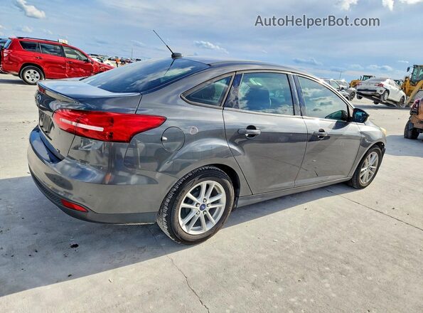 1FADP3F23HL304916 2017 FORD FOCUS Gray Trasero derecho
