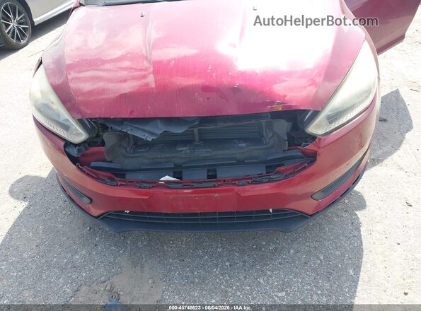 1FADP3F23HL313857 2017 FORD FOCUS Burgundy Вид спереду