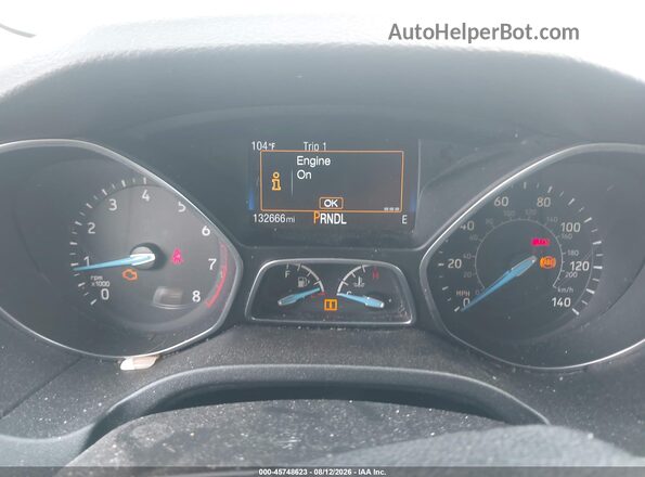 1FADP3F23HL313857 2017 FORD FOCUS Burgundy Вид задніх сидінь